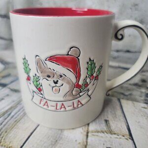 Corgie Dog Fa-La-La Christmas Coffee Mug 2020 In Homestylez